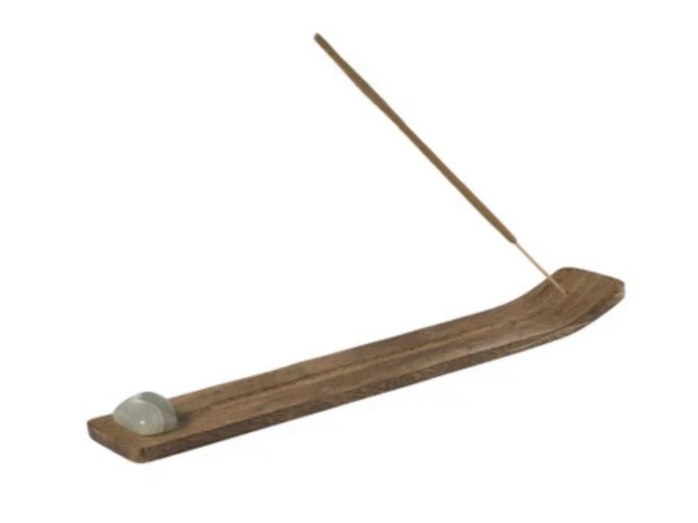 Green aventurine incense holder